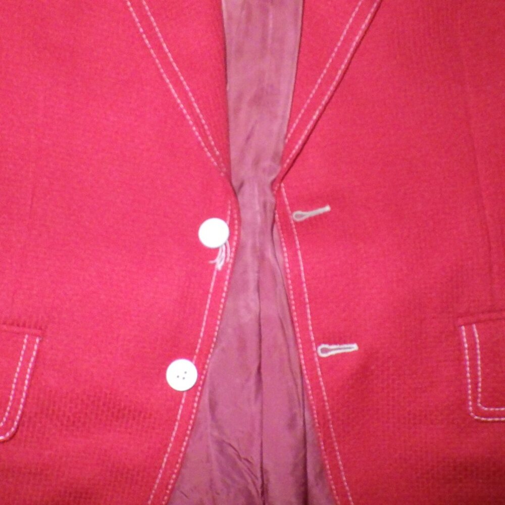 Unbranded Red Blazer - Picture 3 of 3